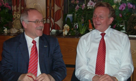 Gerhard Gaiser und Claus Schmiedel (v.l.)